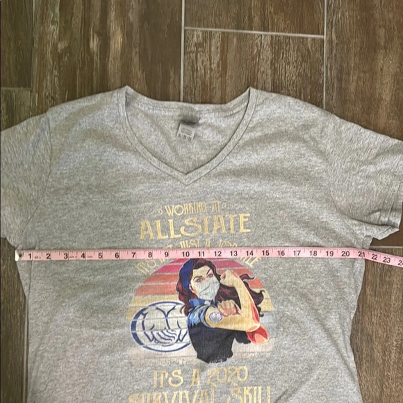 ALLSTATE Puny 2020 Graphic Art Print in Gray and Gold - Picture 4 of 5